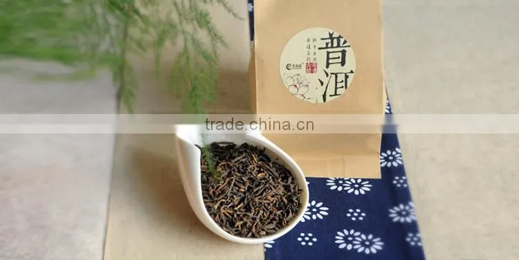 yunnan high grade palace puer tea, shu puer loose tea, Chinese slimming tea