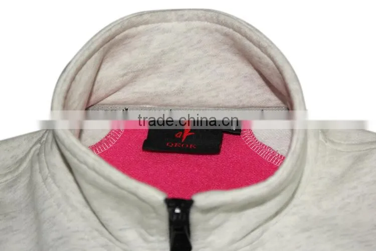designs zipper jacket sweatshirt without hood