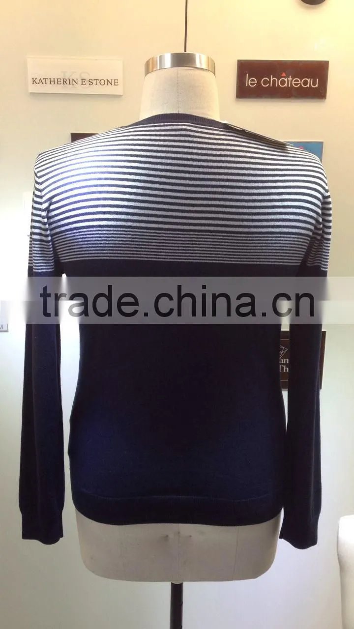 2015 New fashion knitting men sweater sleeve theme 3