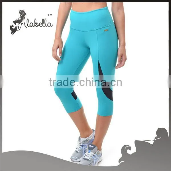 Ladies fitness clothing women leggings tight yoga wear capris pants