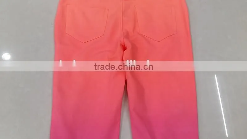 Yiwu high quality bright in colour kids pants clearance stock lots