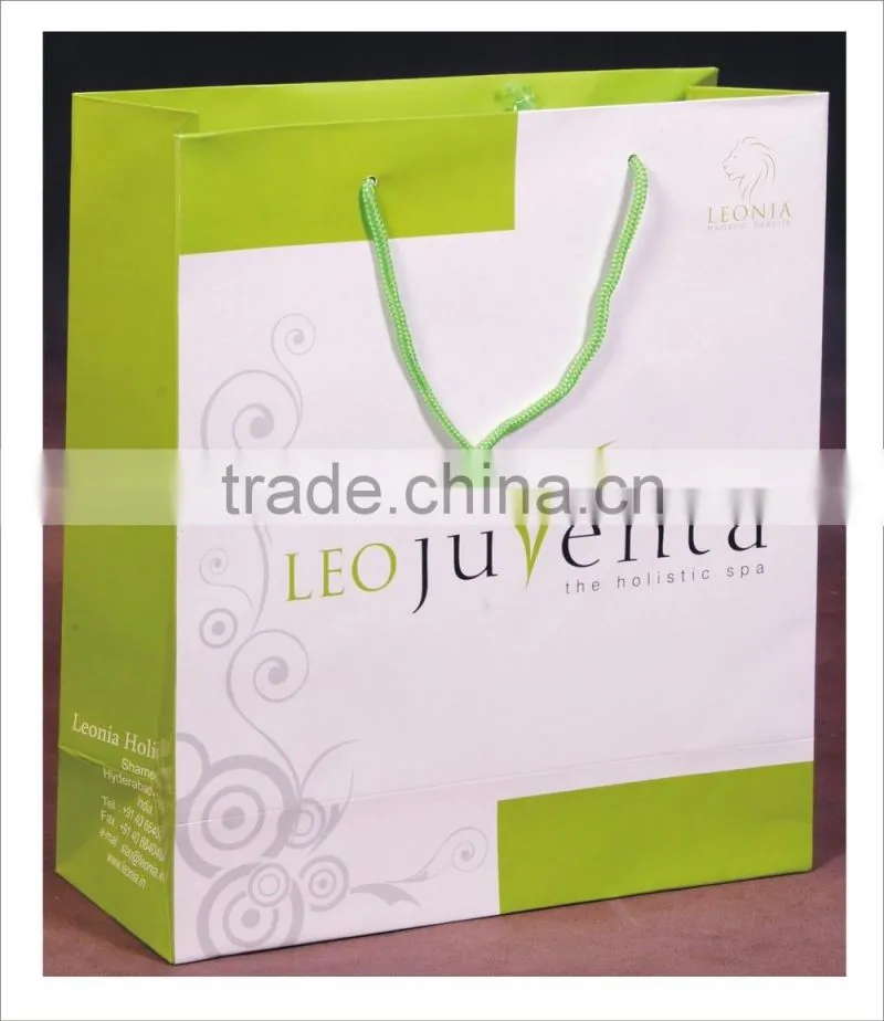 Paper Bags with 4 color offset printing