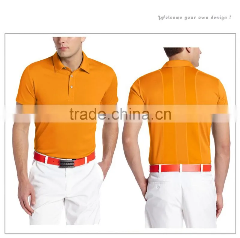 Mens eco-friendly cotton polyester dressing office polo shirt