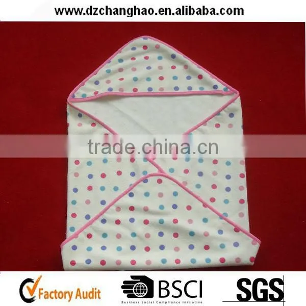 baby hooded poncho