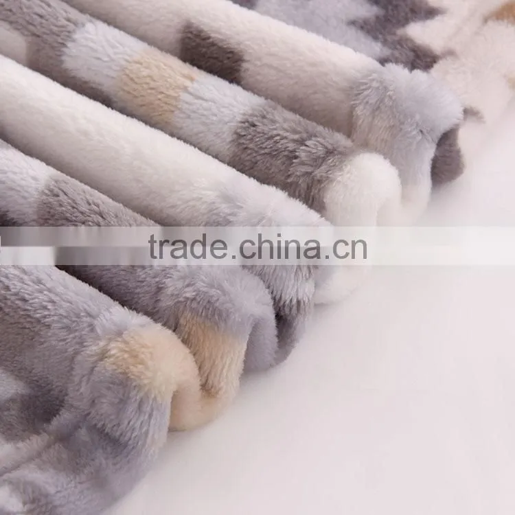 new design 100% polyester super soft printed flannel blanket for gift