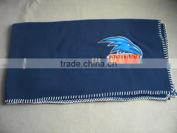 polyester blanket 2014 promotional navy picnic blanket foldable blanket