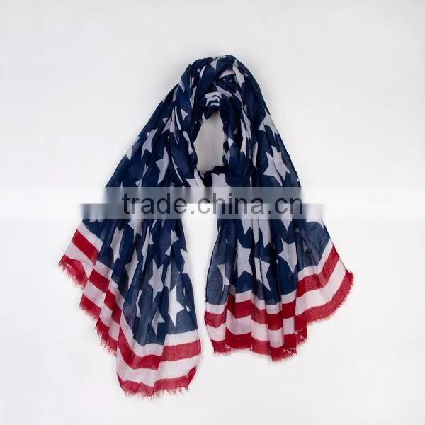 2014 New Fashionable 100%Viscose Lady Silk Scarf TS-8835B
