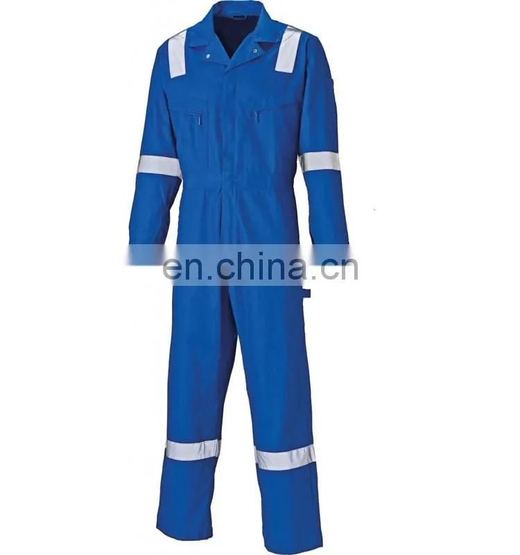 100 %Cotton Material fire retardant safety suit coverall mining clothing