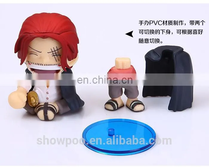 Made in china one piece toys figure