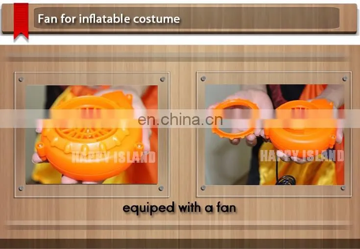 HI 210cm height walking adult dinosaur costume inflatable t-rex costume