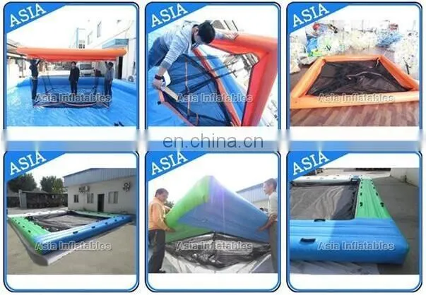 Portable Netted Lap Pool / Box Jellyfish Protection Net / Inflatable pool for yachts