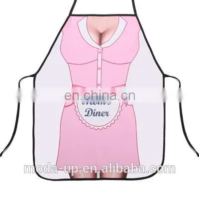 interesting kitchen apron with custom logo high quality from China