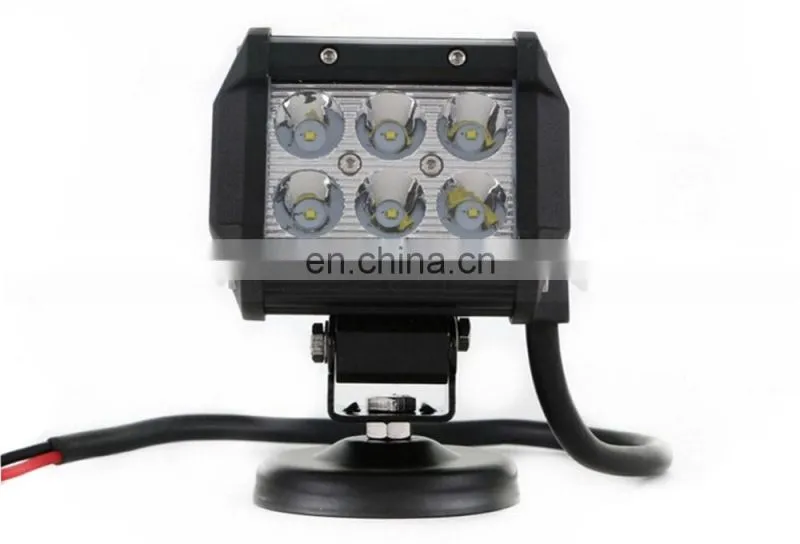 4 inch Truck Motorcycle Boat Tractor 18W LED Work Light Bar Flood Spot Light