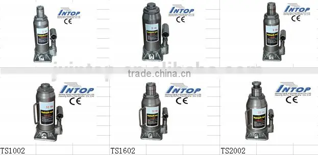 Hydraulic bottle jack 3T with safety valve CE
