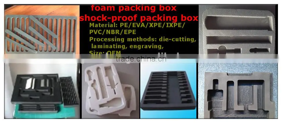 PE/XPE/IXPE/EVA/PU/EPE foam Shockproof packaging foam layer packaging foam packaging tube