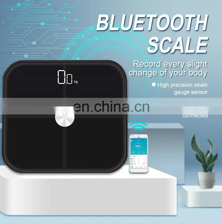 Smart Body Fat Analysis Electronic Weighing Scale Wireless Smart Scale And Body Analyzer