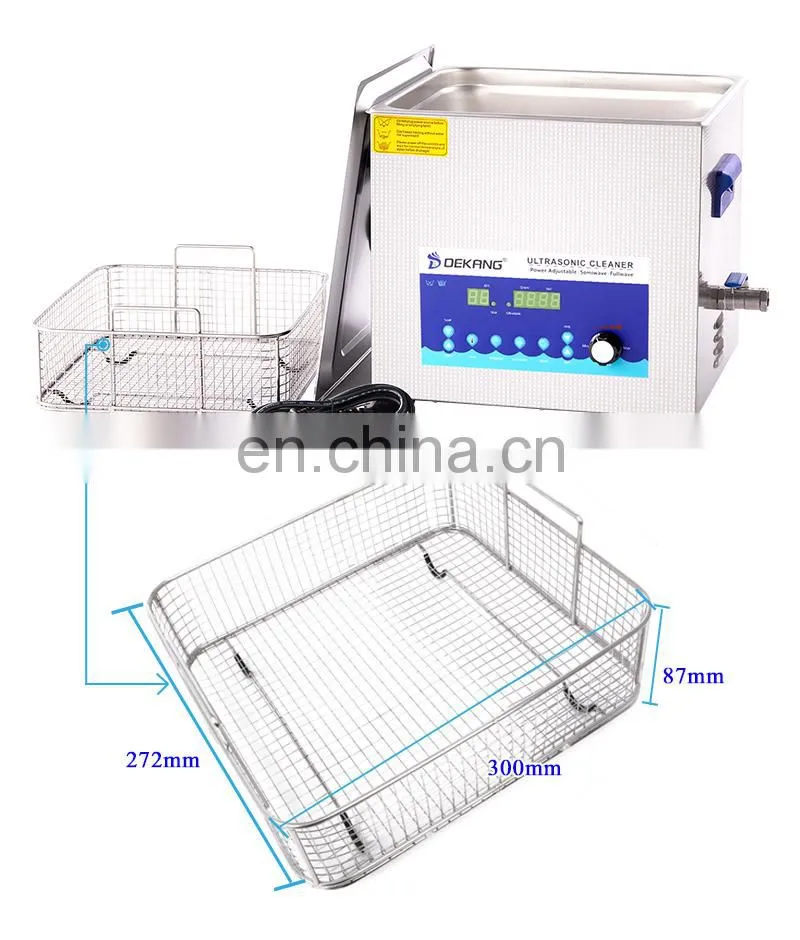 15L ultrasonic cleaner Power Adjustable for medical and laboratory use