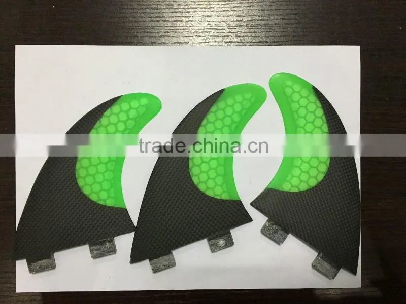 Fiberglass honeycomb surfboard fin FCS and FUTURE type
