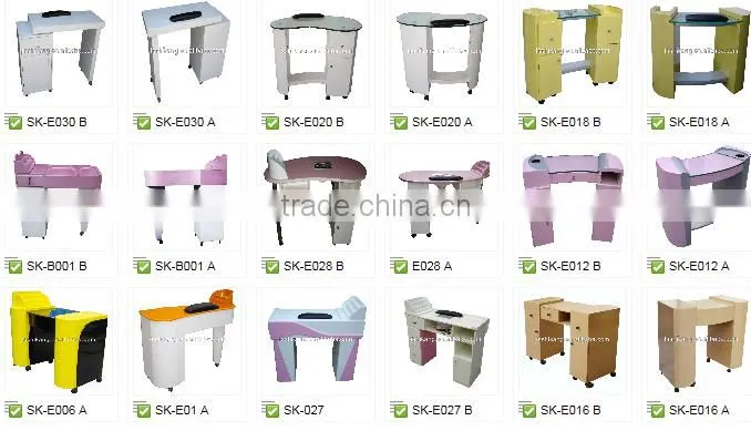 nail salon white manicure table for sale
