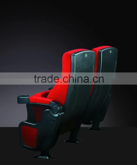 luxury theater cinema seat,plastic shell Movie chair with movable seat HJ815B