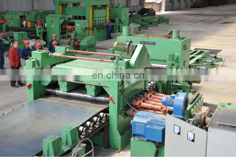 High Quality High Speed Steel coil opening leveling and Cutting to Length Machine
