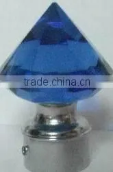 antique gold ball cutain finial