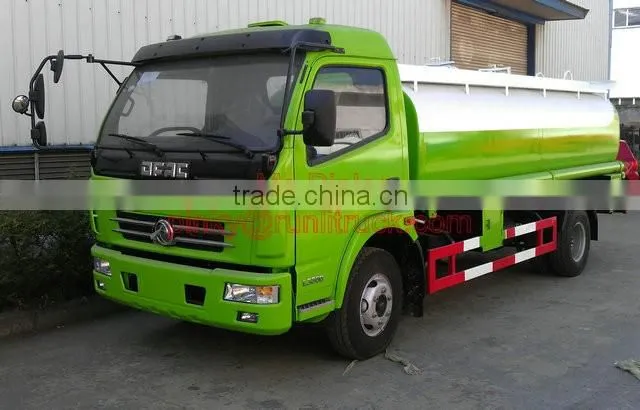 Cheaper Price DFAC Fuel Truck With Dispensing Arrangements Monitor and Meter 8000Liters Oil Tank Truck For Sales