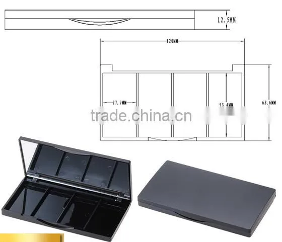 Empty compact powder case ,cosmetic packaging