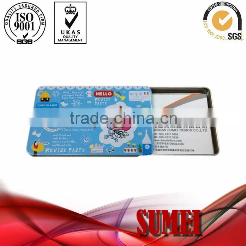 name card tin box
