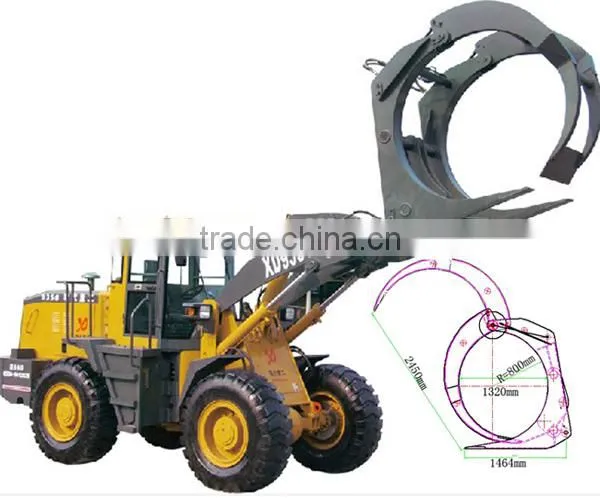 XD935G 3.0T Grass Grab SUGER CANE Loader MADE IN CHINA FOR Farm machinery ALIBABA EXPRESS