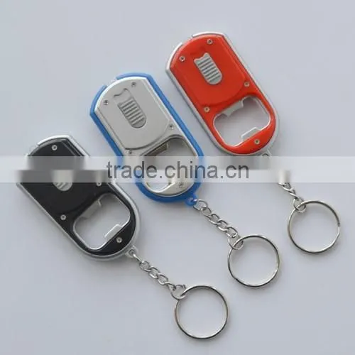 Hot Selling Promotion Custom LED Key Cover with Light KeyChain