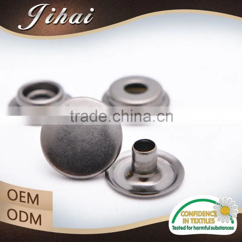 Hot Selling Custom Made Stainless Steel Button Snap Fastener