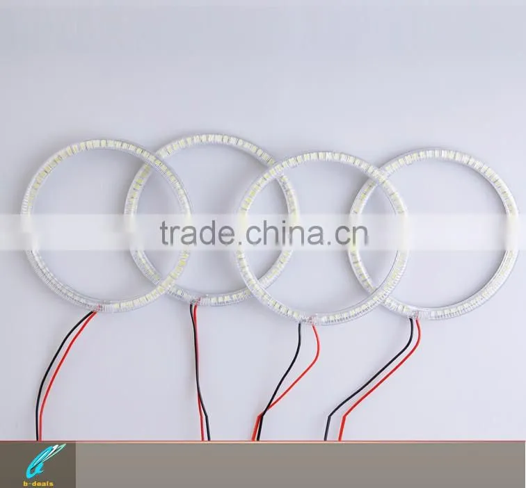 B-deals super bright 12V 4PIECES 3528 smd led angel eyes for E30/E32/E34
