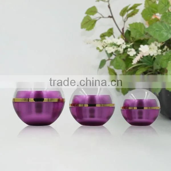 2015 Popular 15g 30g 50g Plastic Acrylic Cream Jar for Facial Skin Care