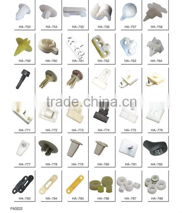Auto Plastic Clips and Fasteners