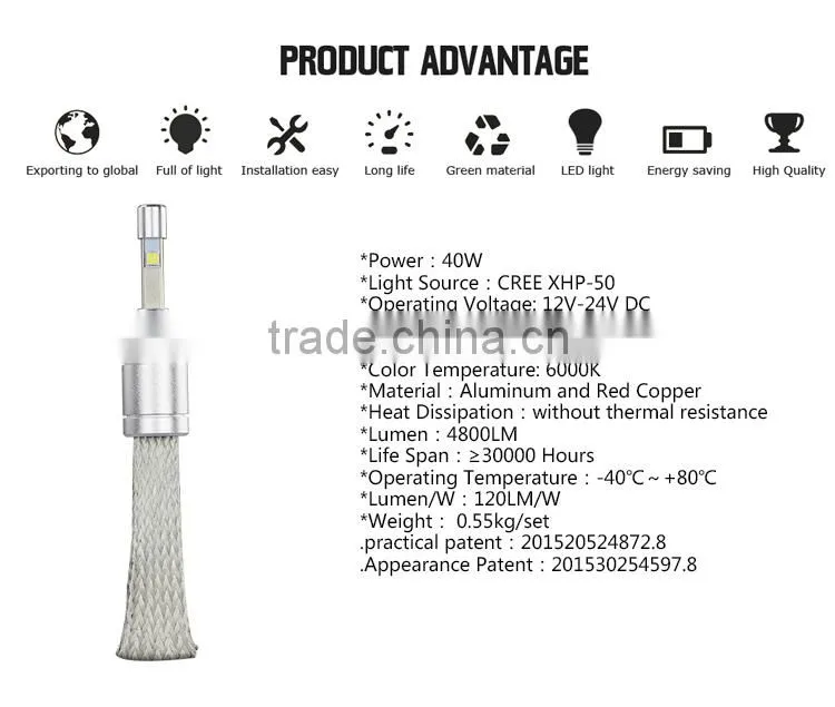 Toyota Corolla Led Headlight Bulb H11 China Auto Vaz