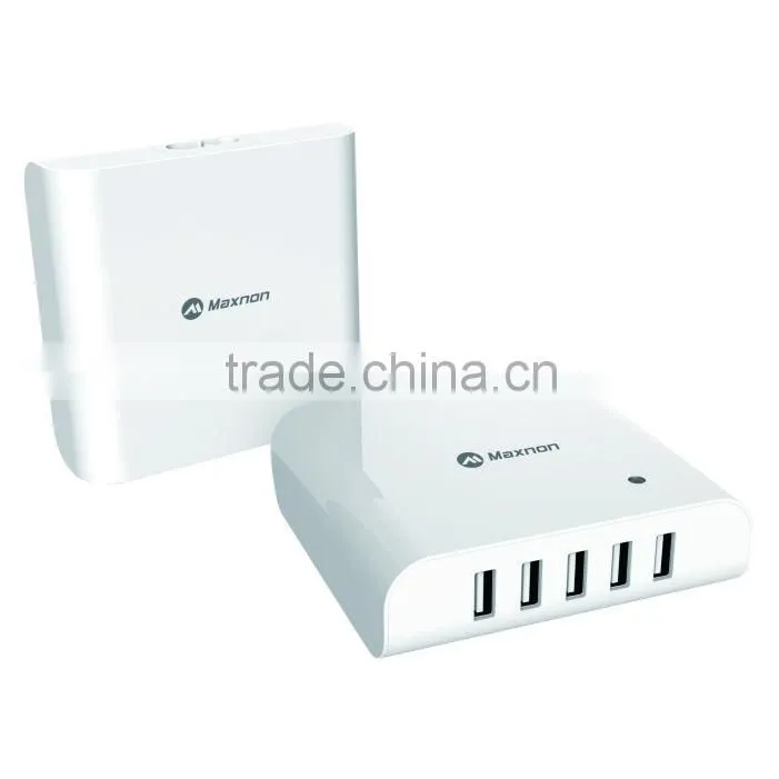 Best selling 3 4 5-Port Desktop USB Charger Smart Charging Portable Travel Adapter for iPhone 6 Plus 5S iPad