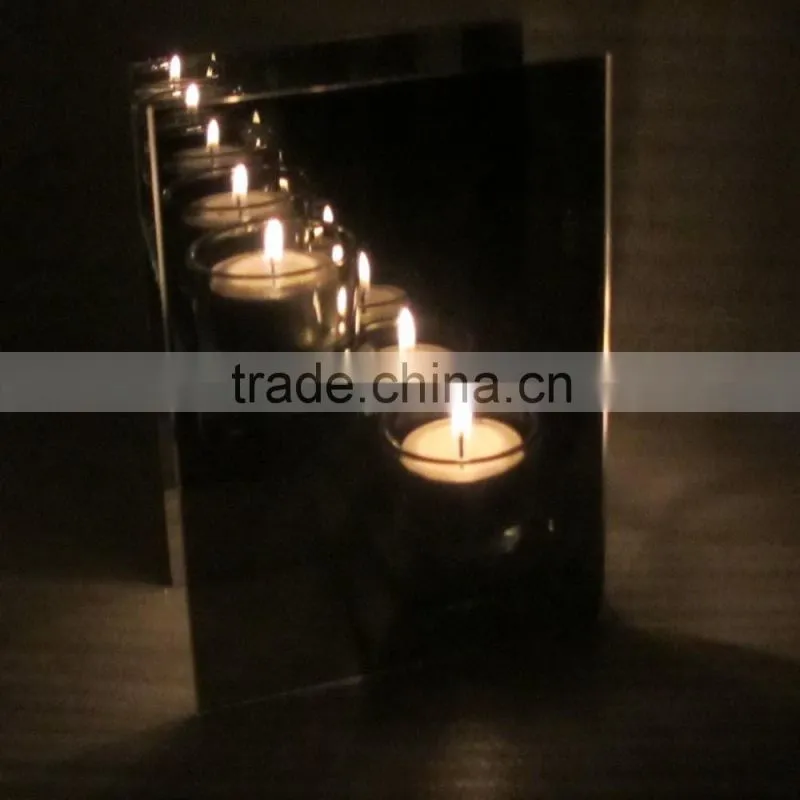 wholesale infinity mirror votive 3-tier candle holders