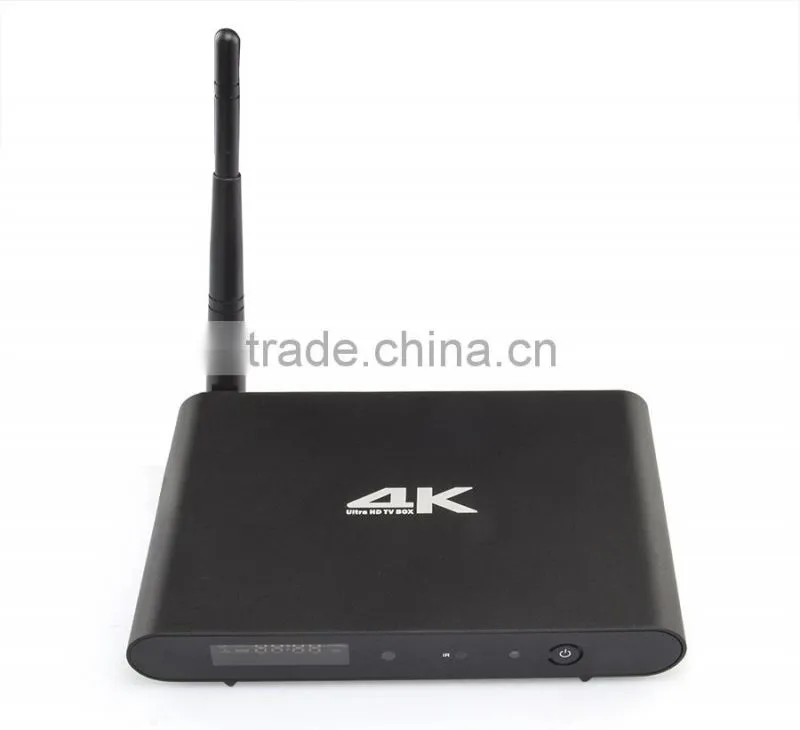CPU RK3368 64bits Octa core A53, DDR3 2G eMMC Flash 8GB Octa core 4k tv box high quality 4k tv box