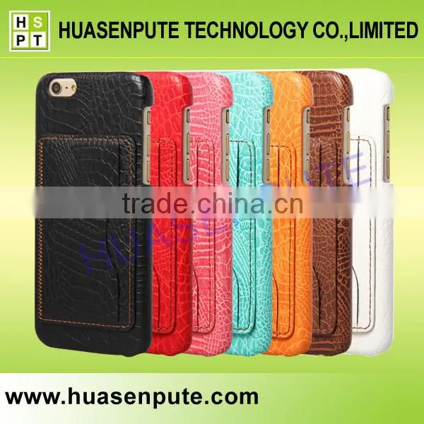 For Apple Iphone6 Compatible Brand and Leather Crocodile Skin Material Animal Phone Case