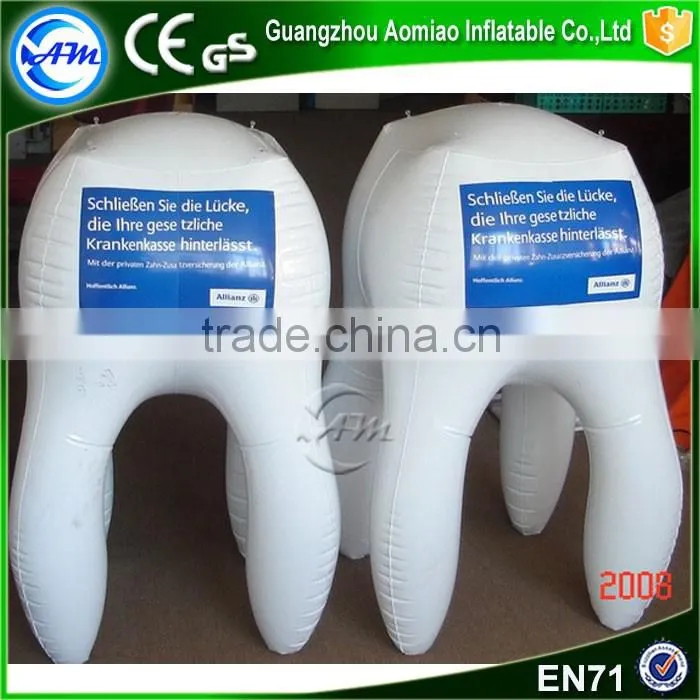 Giant inflatable toothbrush balloon inflatable tooth for advertisement