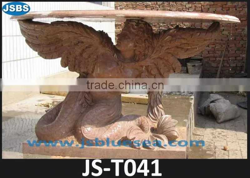 carved stone outdoor classical table JS-T042C
