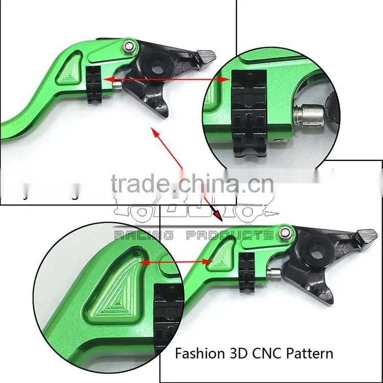 BJ-LS-010 For Yamaha YZF R25 2014-2015 Aftermarket CNC Aluminum Short Sportbike Adjustable Clutch Brake Lever