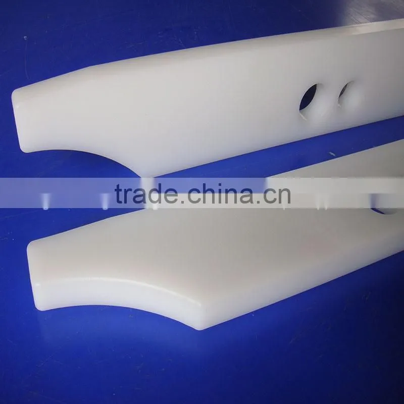 Factory wholesale CNC machining uhmwpe Polyethylene sheet plastic shelf price strip