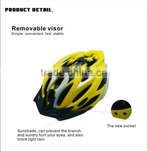 Outdoors Sport Mountain bicycle helmets via CE certification made in China