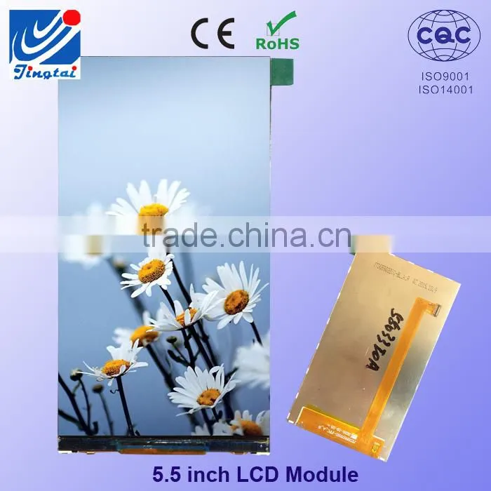 High quality IPS 5.5 inch mobile phone tft trasparent lcd monitor touch screen displays