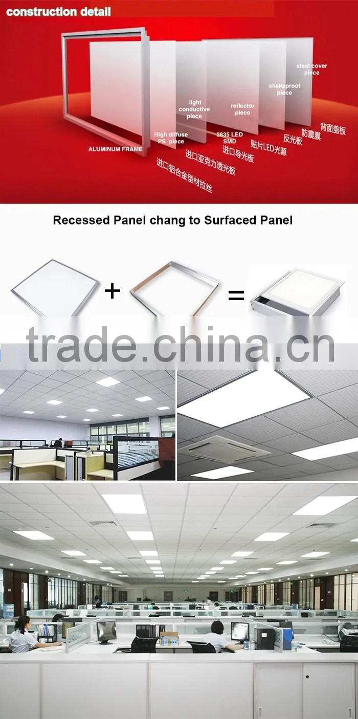 led 600x600 flat led light panel wall light with wholesale price
