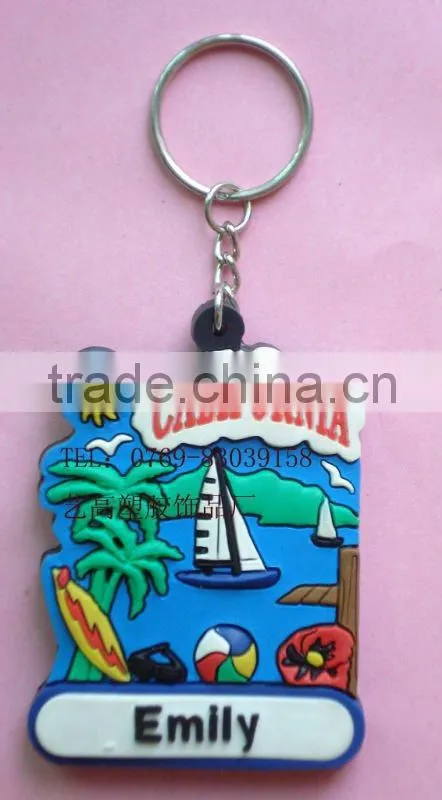 Promotional 2D or 3D soft PVC pin badge