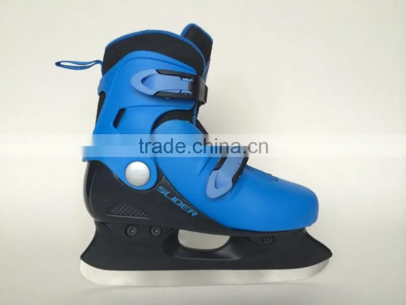 Hot selling high quality PU ice hockey skates shoes made in china factory