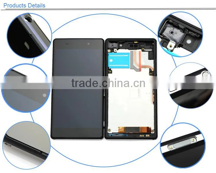 Excellent Quality original lcd for sony replacement lcd screen,lcd display repair parts for xperia z2 lcd